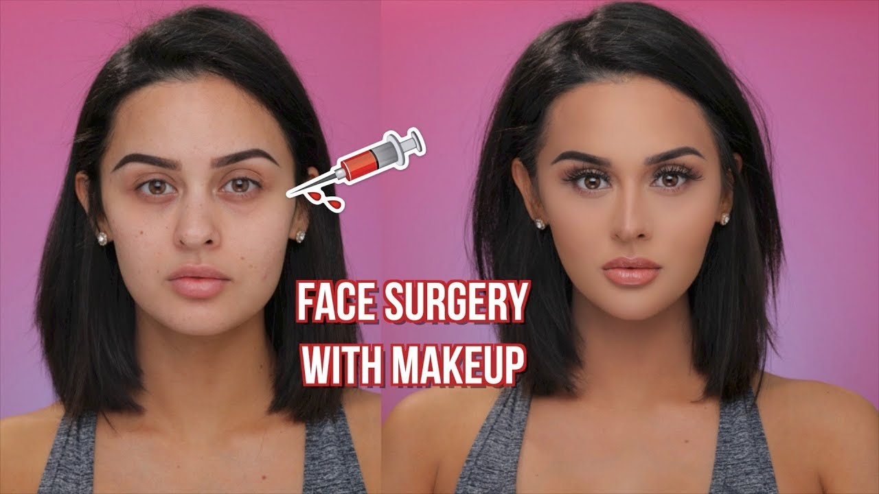 Face Surgery With Makeup Youtube