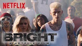 Bright: Behind the Scenes | Machine Gun Kelly, X Ambassadors and Bebe Rexha - Home | Netflix