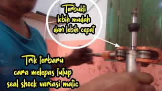 Cara memperbaiki shock belakang variasi matic 007#bocor