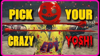 T8 ▰ IF YOU CAN PICK THE 🤪CRAZIEST🤪 YOSHIMITSU!?, GO AHEAD. I DARE YOU【TEKKEN 8】🗡️🗡️