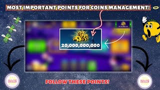 3 Important Points To Manage Your Coins In 8 Ball Pool!