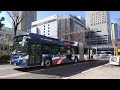 久しぶりに偶然遭遇した臨港バスの連節バス kawasaki brt 2001編成 の試運転撮影