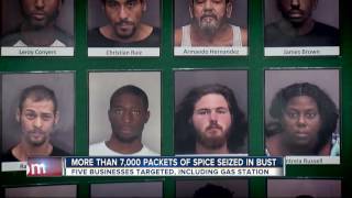 More than 7,000 packets of spice seized in bust