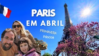 Paris no mês de Abril