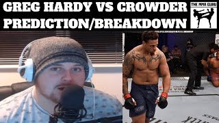GREG HARDY VS ALLEN CROWDER - PREDICTION/BREAKDOWN - UFC ON ESPN+ 1 FIGHT NIGHT BROOKLYN
