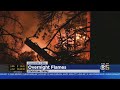 CALDOR FIRE:  Calmer winds overnight helps firefighters slow advance of the Caldor Fire In Tahoe Bas