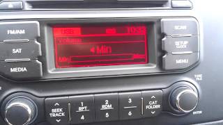 The stock stereo of the new 2013 Kia Rio (my review)