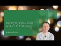 Deploying Python Excel Add-ins to End Users