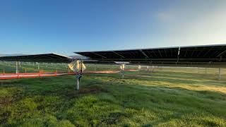 Sunrise Time Lapse | Array Technologies Solar Tracker