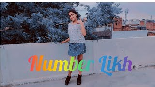 Number Likh | Song Dance| Tony Kakkar| Nikki Tamboli | Aarna's Dance