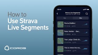 How to Use Strava Live Segments