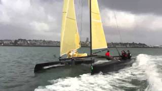 Emirates Team NZ - SL33's on the Waitemata