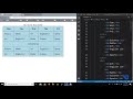 HTML - Span table rows and columns