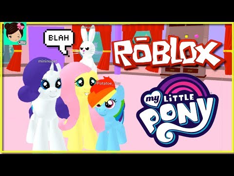 Roblox My Little Pony La Pelicula Roleplay Con Titi Juegos - 