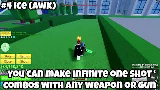 Top 10 Best PVP / Bounty Hunting Fruits In Blox Fruits Update 17.3!