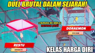 RESTU vs DORAEMON : DUEL PLECI TERBAIK SAAT INI!