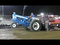 red hot farm stock tractor pulling at laurelton 2021