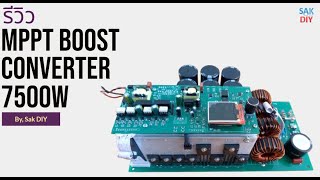 รีวิวการใช้งาน MPPT Boost 7.5KW