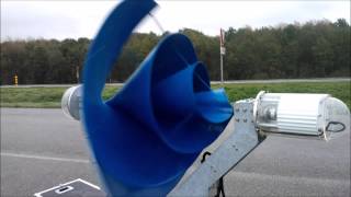 Windvoordeel.nl and TheWindturbine.com present: The Archimedes LIAM F1 wind turbine free run