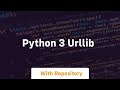 python 3 urllib