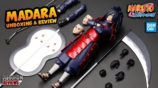 MADARA Bandai SH Figuarts Exclusivo Naruto Shippuden Unboxing e Review BR