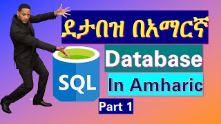 Database in Amharic | ኮምፒውተር ፣ ዳታበዝ ፣ ክፍል 1 Database management system(DBMS) in Amharic