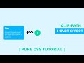 CSS Clip-path Transition Hover Effect - HTML CSS Clip-path Hover Effect