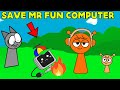 Who Unplugged Mr Fun Time Computer!? - Sprunki Incredibox