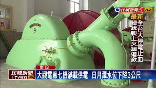 救世主! 815全台大停電  大觀電廠上場救援－民視新聞