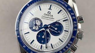 Omega Speedmaster Professional "Silver Snoopy Award" 50th Anniversary 310.32.42.50.02.001 Review