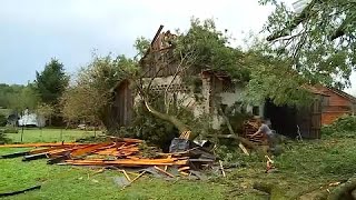 Vihar pusztított Horvátországban és Szlovéniában