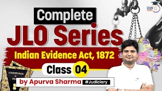 Rajasthan JLO Class-4 | IEA 1872 | Indian Evidence Act, 1872 | Study IQ Judiciary