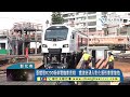 臺鐵局r200新柴電機車亮相　鐵道迷湧入彰化扇形車庫搶拍