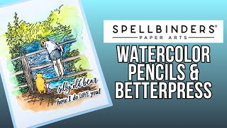 Creating with BetterPress & Watercolor Pencils | Classic Winnie the Pooh BetterPress Plates