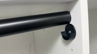 easyclosets.com closet cloth rack installation problem