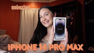 IPHONE 14 PRO MAX UNBOXING (the worst one by far)