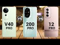 Vivo V40 Pro Vs Honor 200 Pro Vs Oppo Reno 12 Pro