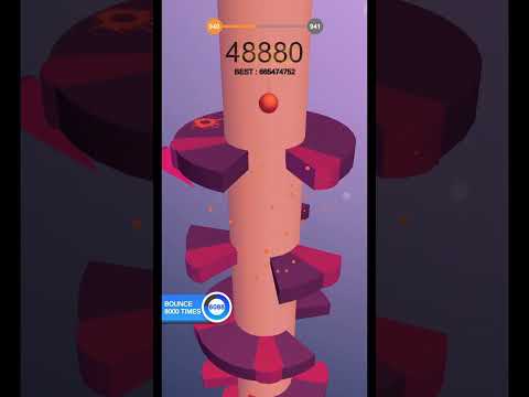 Salto Helix: Nivel 940 #helixjump #mobile #shorts