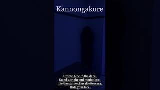 [Kannongakure]  How to hide like a Buddha statue used by ninjas #Shorts