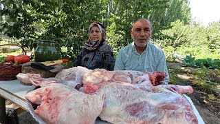 BRAISED MEAT AND BOZBASH  /غذای سنتی آذربایجان «قورمه»و «بوزباش»