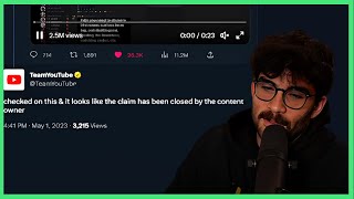 Hasan learns that Adin Ross retracted his Copyright Claims