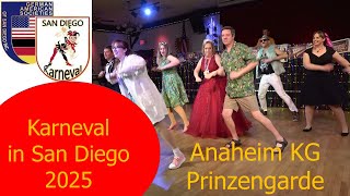 “Barbie” Showtanz - Prinzengarde Anaheim KG - Karneval Through the Ages - San Diego KG - 2025