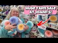 Huge Yarn Sale at Joann's! All Yarns on Sale! Hurry Before It Ends!