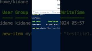 Create folder using power shell commands #python #tutorial #coding #powershell