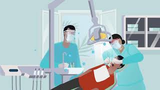 Oral health services during COVID-19: screening, triaging and reception (video 1 of 3)