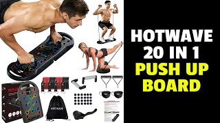 Hotwave Push Up Board With Resistance Bands l Fitness Products #pushupboard #fitnessproducts #sport