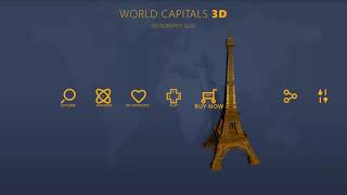 World capitals 3D: geography quiz and trivia DEMO