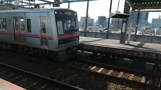 京成3000形3026編成65K京成本線経由快速成田空港行き八広駅(KS47)通過