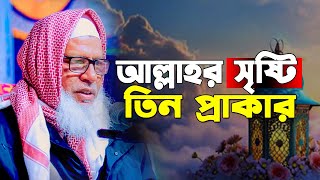 আল্লাহর সৃষ্টি তিন প্রাকার || মাওলানা মোজাম্মেল হক বরিশাল । Allama Mozammel Haque New Tafsir