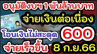 อนุมัติงบเกือบพันล้าน จ่ายเงินอุดหนุนเด็กแรกเกิดกว่า 2.25 ล้านคน ต่อถึงเดือน ก.ย. 66 กลุ่มนี้ได้เฮ